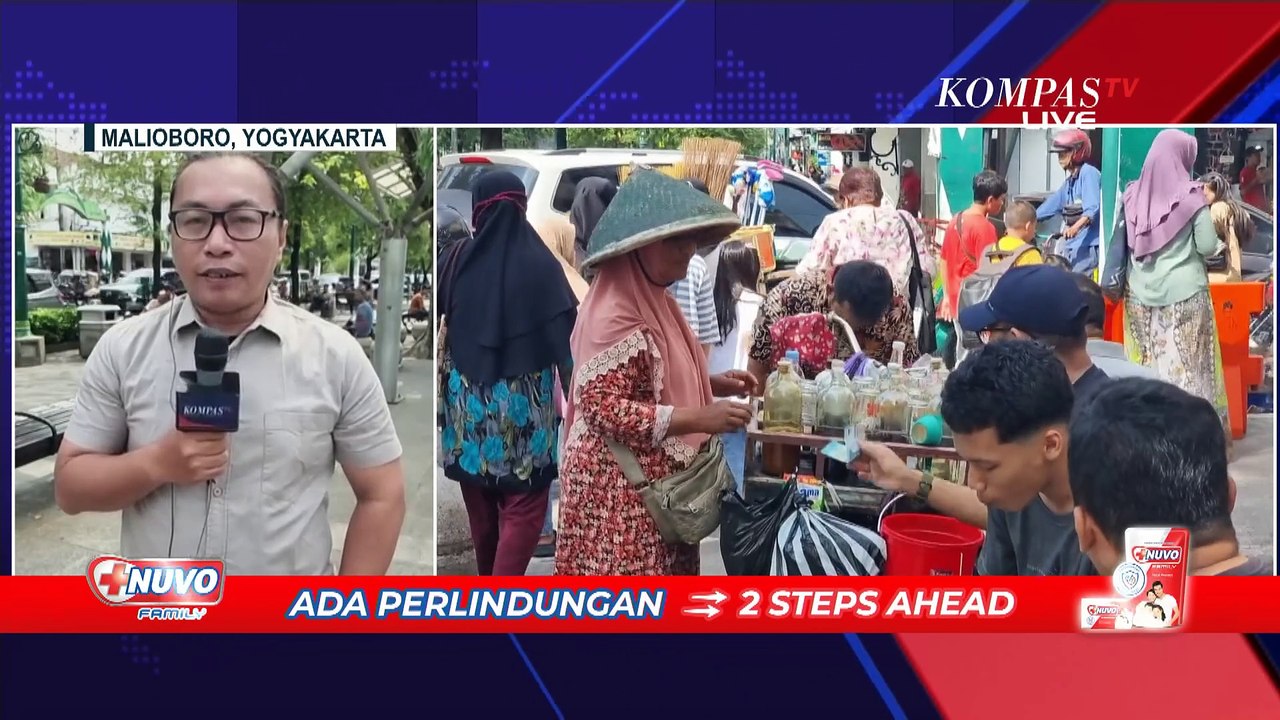 Pantauan Kepadatan Malioboro Yogyakarta dan Kawasan Ciawi ke Puncak Bogor per Minggu Siang