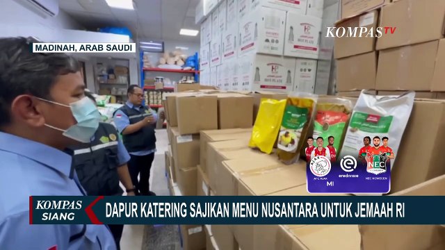 Intip Dapur Katering Haji Indonesia di Madinah, Siapkan Sajian Nusantara bagi Jemaah