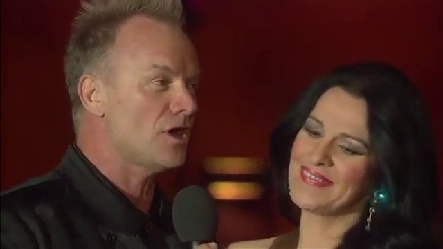 Sting & Angela Gheorghiu - Là ci darem la mano (Don Giovanni) - Luciano Pavarotti tribute 2008 in Petra