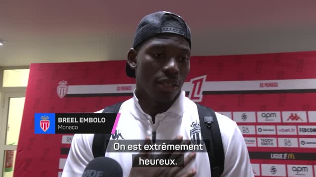 Monaco - Embolo : “Content d’avoir pu ramener le club où il doit être”