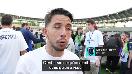 Lopez : "Un sentiment de fierté"