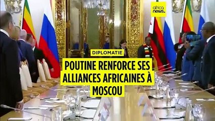 À Moscou, Vladimir Poutine consolide ses alliances africaines