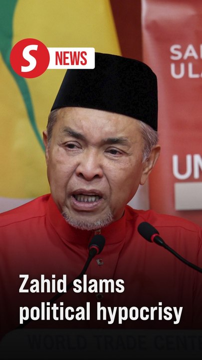 Political hypocrisy has reached new levels, says Ahmad Zahid