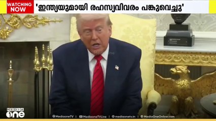 ഇന്ത്യ-പാക് വെടിനിർത്തലിന് മധ്യസ്ഥത വഹിച്ചെന്ന വാദം ആവർത്തിച്ച് അമേരിക്ക