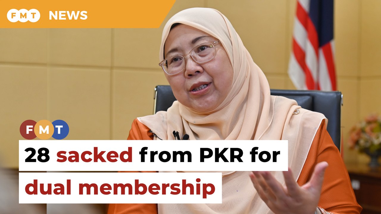 Elected leaders among 28 sacked from PKR for dual membership