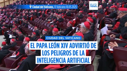 El Papa se reúne con los cardenales y explica por qué eligió el nombre León XIV