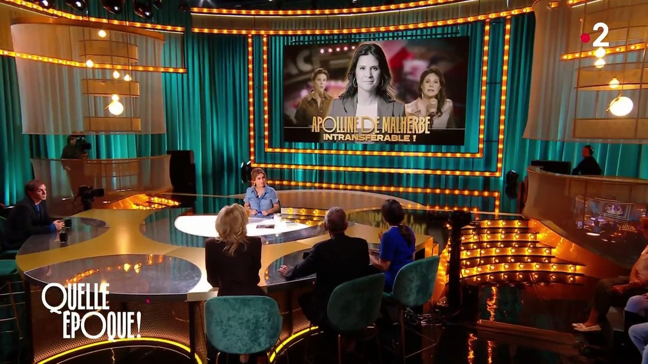 Dans "Quelle époque !", Apolline de Malherbe réagit aux rumeurs concernant son remplacement par Sonia Mabrouk pour l’interview politique matinale de BFMTV