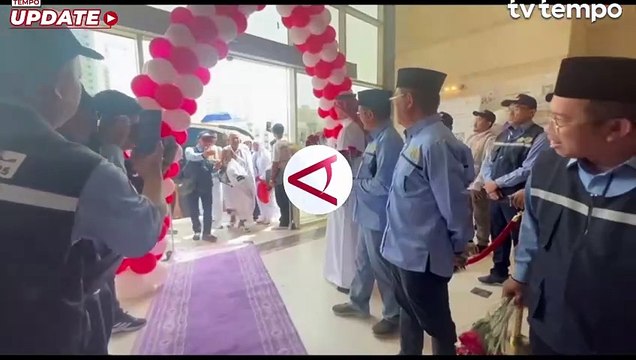 Jemaah Calon Haji Indonesia Kloter 1 Tiba di Makkah