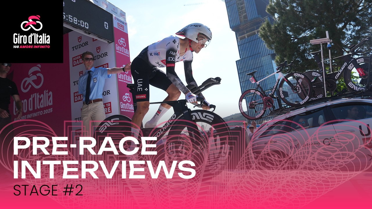 Giro d'Italia 2025 | Stage 2: Pre-race interviews