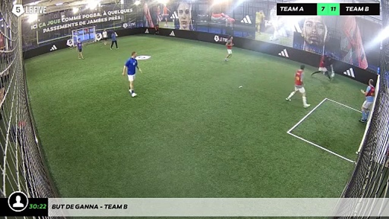 But de Ganna - Team B