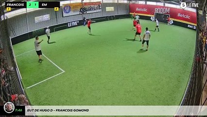 But de Hugo D - Francois Gomond