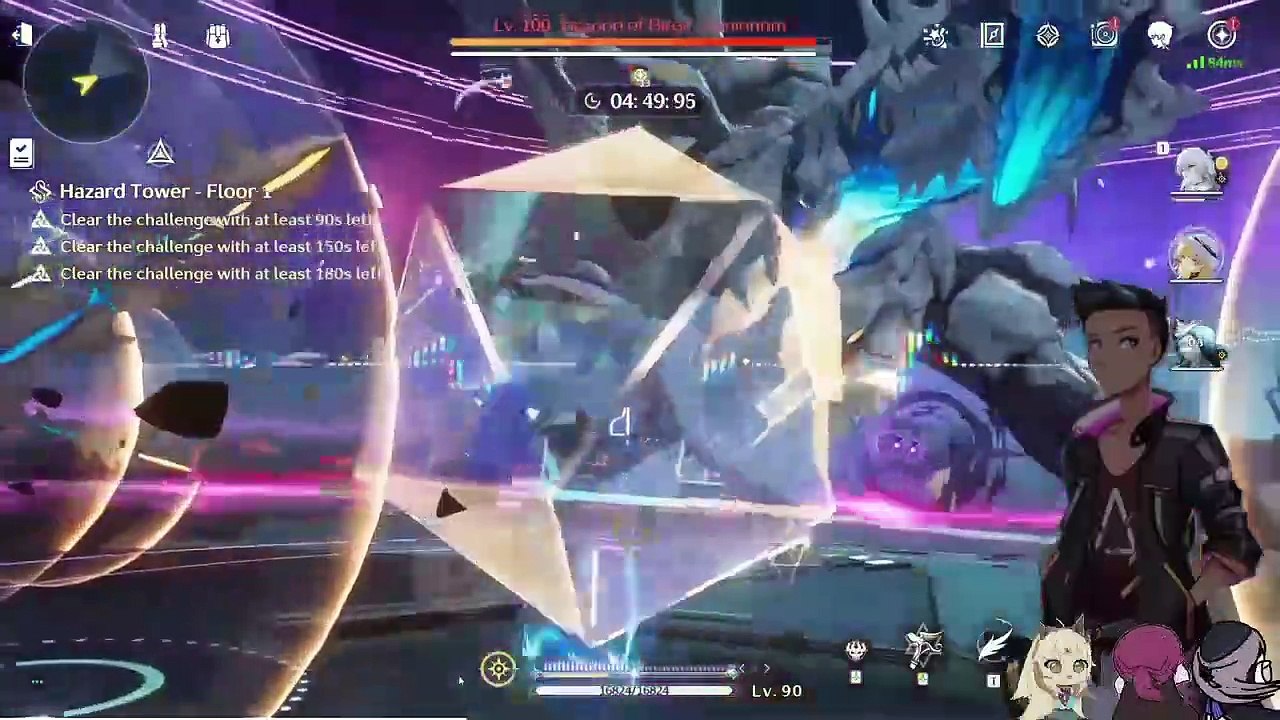 Wuthering Waves Zani-Phoebe rotation damage, moves in liberation pt1