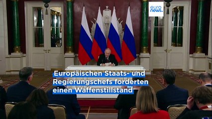 Putin fordert "direkte Gespräche" mit Kyjiw