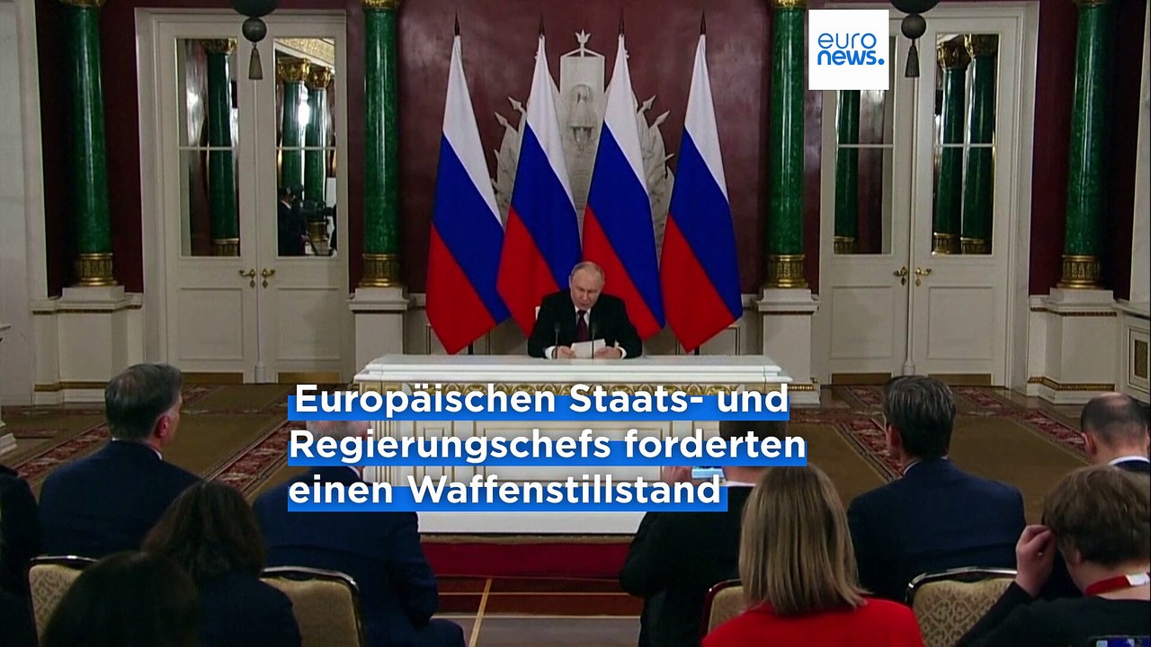 Putin fordert 'direkte Gespräche' mit Kyjiw