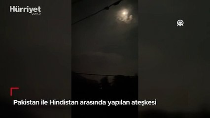 Pakistan ile Hindistan arasındaki ateşkesin ardından Cammu Keşmir'de patlama sesleri duyuldu