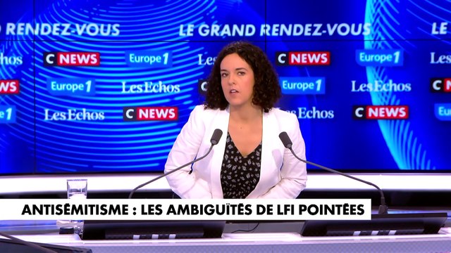 «Les héritiers de l'antisémitisme politique se trouvent du côté du RN», dénonce Manon Aubry