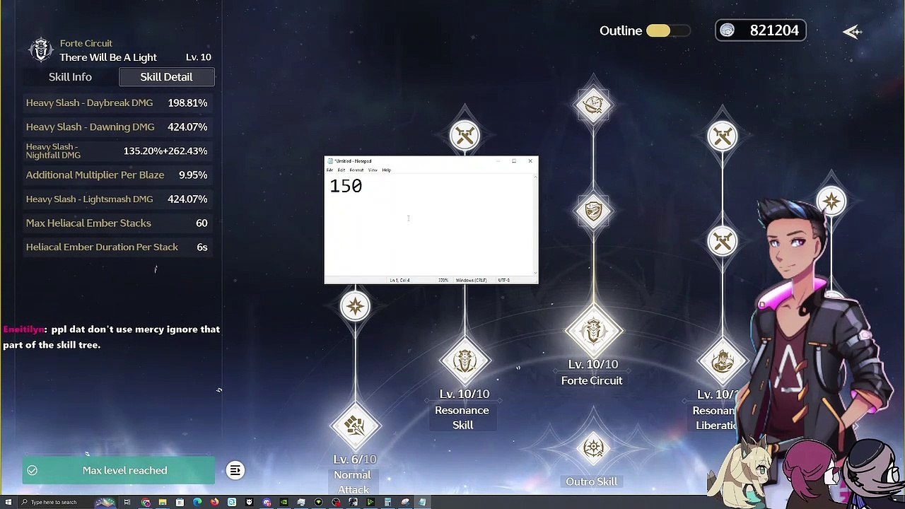 Wuthering Waves Zani-Phoebe rotation damage, moves in liberation pt2