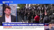 Ultradroite: 1.000 militants ont défilé à Paris ce samedi