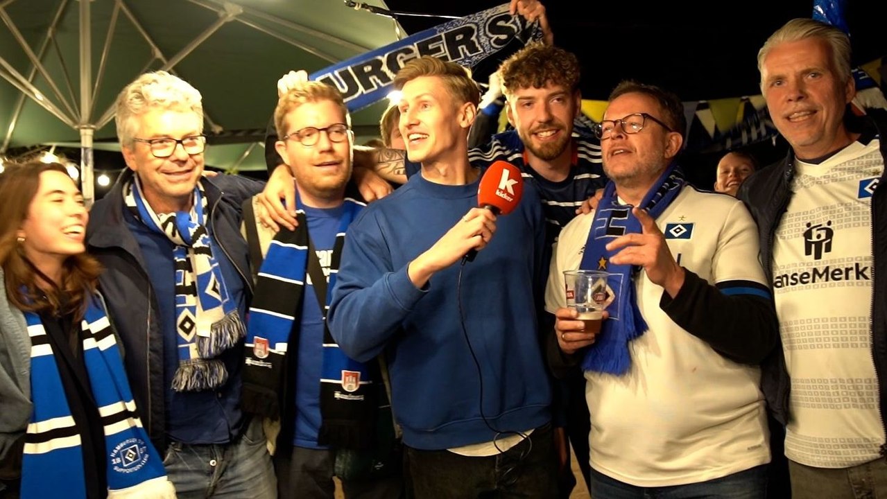 'Nie mehr 2. Liga!': Der kicker mittendrin in der Hamburger Aufstiegsparty