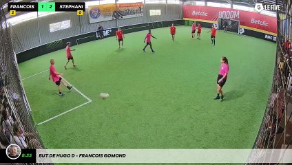But de Hugo D - Francois Gomond