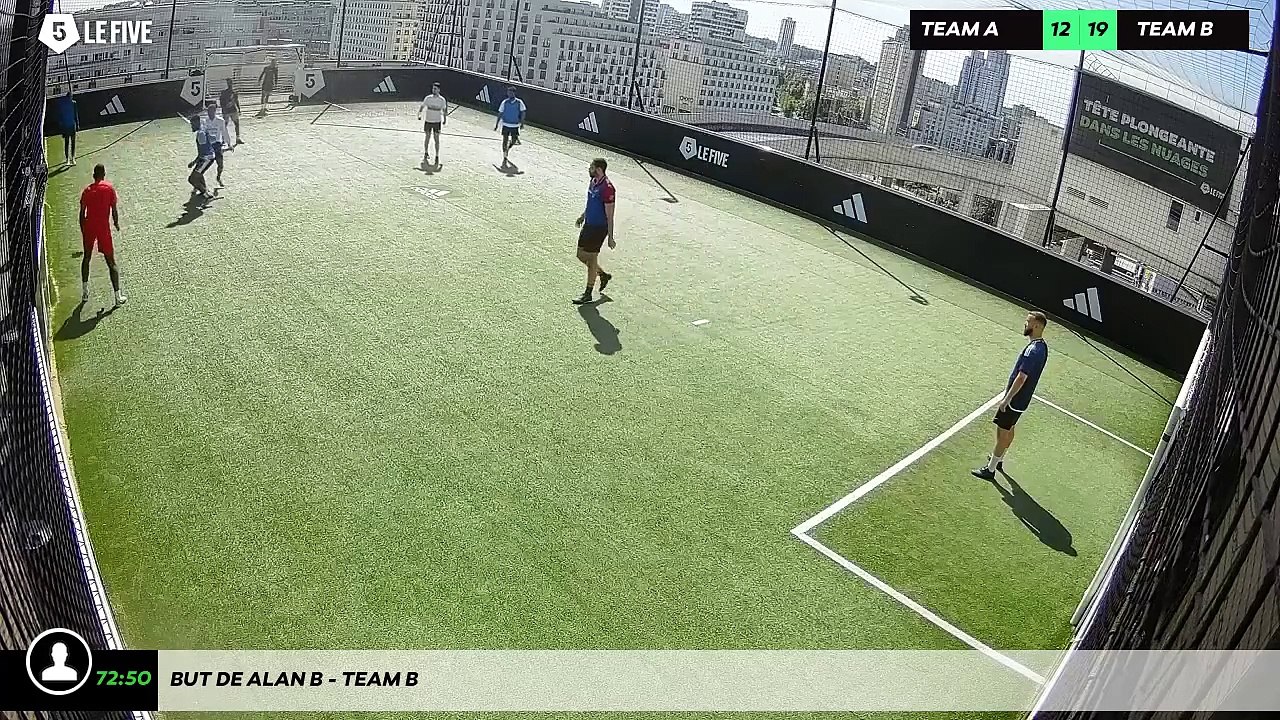 But de Alan B - Team B