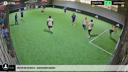 Faute de Hugo D - Mohamed Sadiki