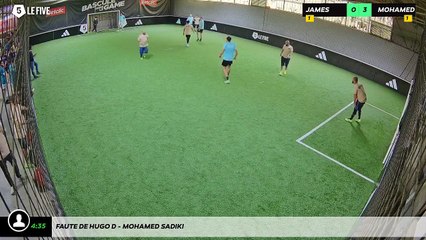 Faute de Hugo D - Mohamed Sadiki