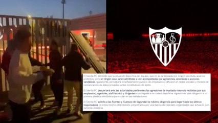 El Sevilla responde a los incidentes en la Ciudad Deportiva