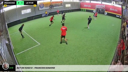 But de Hugo D - Francois Gomond
