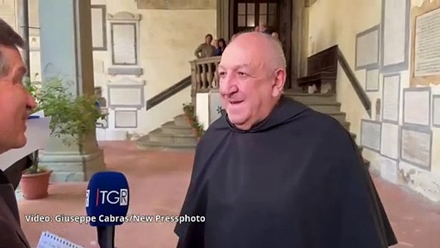 Padre Pagano, la messa in Santo Spirito nel nome di Leone XIV