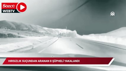 Van'da hırsızlık suçundan aranan 8 şüpheli yakalandı