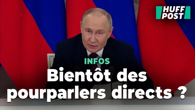 Poutine propose des négociations directes avec l’Ukraine, une première depuis 2022