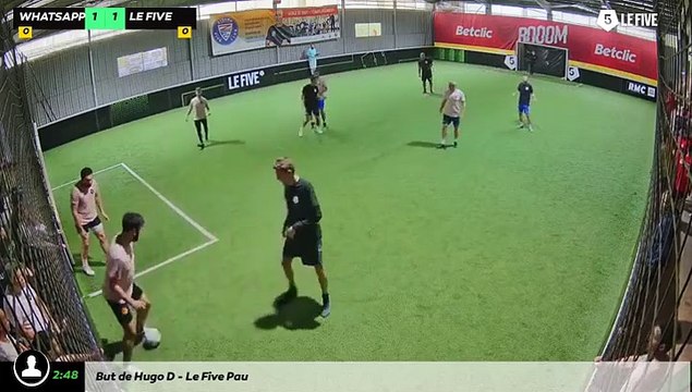 WHATSAPP FIVE PAU - Le Five Pau 11/05 à 10:15 - Football Terrain 1 (LeFive Pau)