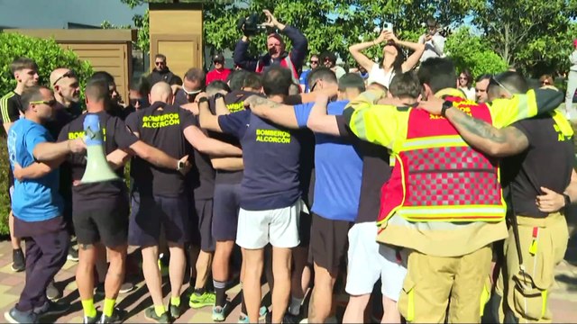 Los bomberos celebran su XXXIV carrera Memorial dedicada a dos compañeros fallecidos