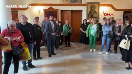 Edirne'de Bulgar Kilisesi'nde 'Aziz Georgi Günü' ayini