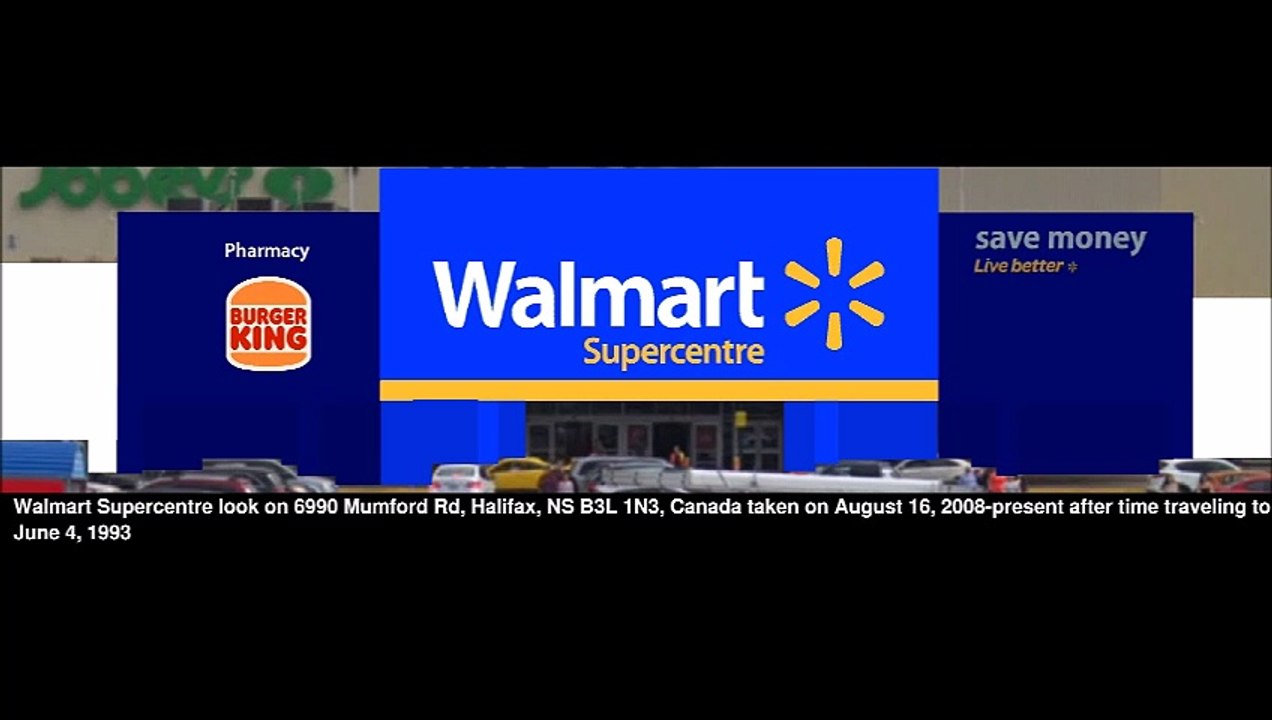 how Walmart Supercentre will look like on 6990 Mumford Rd, Halifax, NS B3L 1N3, Canada when time travel gets invented