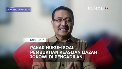 Analisa Pakar Hukum soal Pembuktian Keaslian Ijazah Jokowi di Pengadilan, Cukup Uji Forensik?