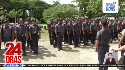 Polling centers sa Buluan, Maguindanao Del Sur, mga pulis ang tatao | 24 Oras Weekend