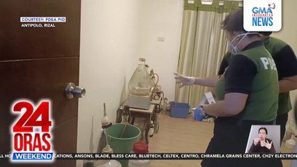 Bahay na may umano'y pagawaan ng shabu, sinalakay | 24 Oras Weekend