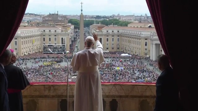 Primer mensaje dominical del Papa León XIV
