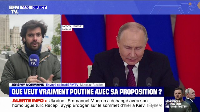 Guerre en Ukraine: Volodymyr Zelensky salue un signe positif envoyé par Poutine