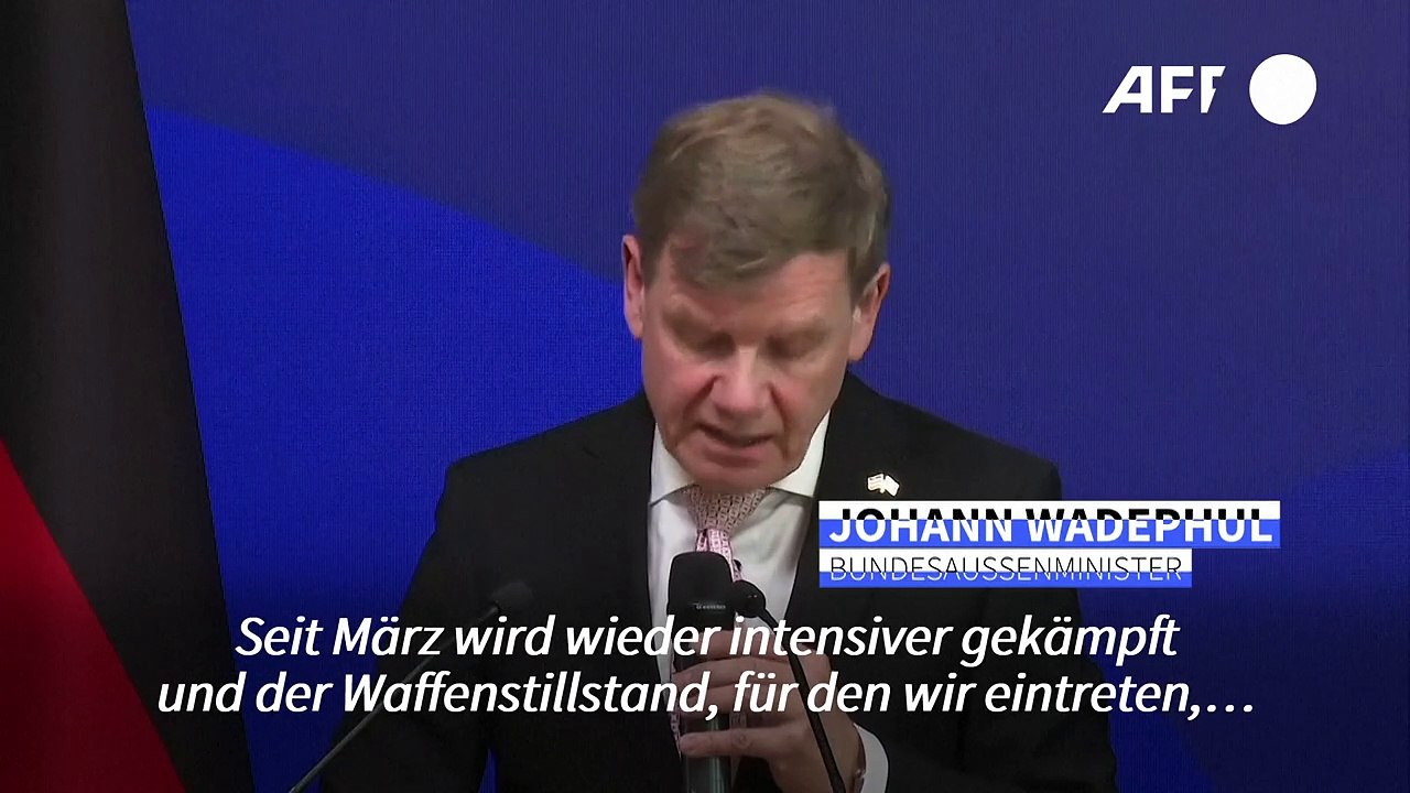 Wadephul ruft in Jerusalem zu Waffenruhe im Gazakrieg auf