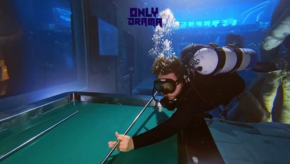 Mesut Can Tomay, dünyanın en derin havuzuna daldı.