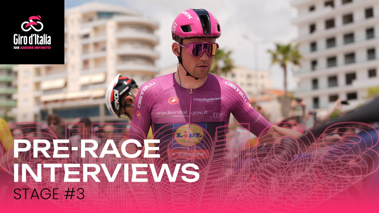 Giro d'Italia 2025 | Stage 3: Pre-race interviews