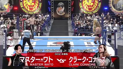 Master Wato vs Clark Connors - Best Of The Super Junior 32 Block A Match: NJPW Best Of The Super Junior 32 Day 2 (5/11/2025)