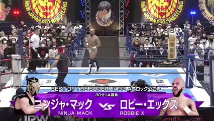 Robbie X vs Ninja Mack - Best Of The Super Junior 32 Block A Match: NJPW Best Of The Super Junior 32 Day 2 (5/11/2025)