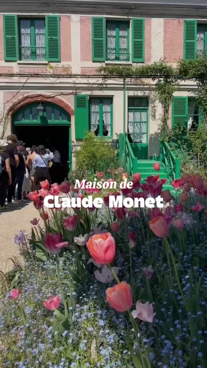 🎨 La maison de Claude Monet rouvre ses portes ! 🌼À 1h de Paris, la maison de Claude Monet rouvre ses portes dès le 1er avril !📍 Giverny, accessible avec ton pass Navigo (train + navette)©️ Crédit : @laurie.msv👉🏻 Abonne-toi ! 🌳