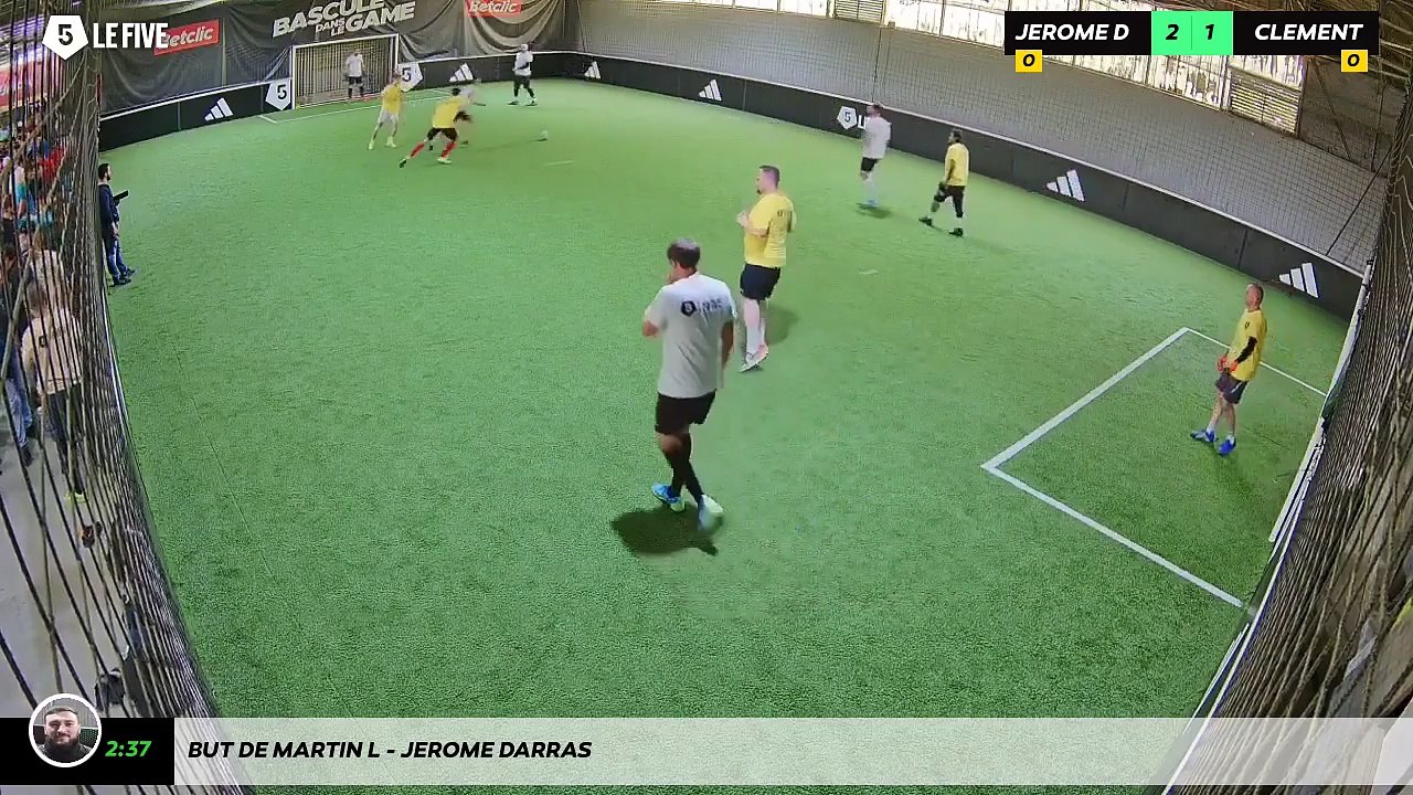 But de Martin L - Jerome Darras