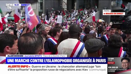 Marche contre l'islamophobie: un rassemblement est en cours à Paris