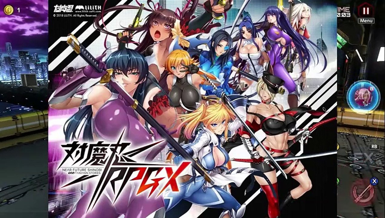 Bienvenido Al Taimanin Rpgx  Video De Introduccion